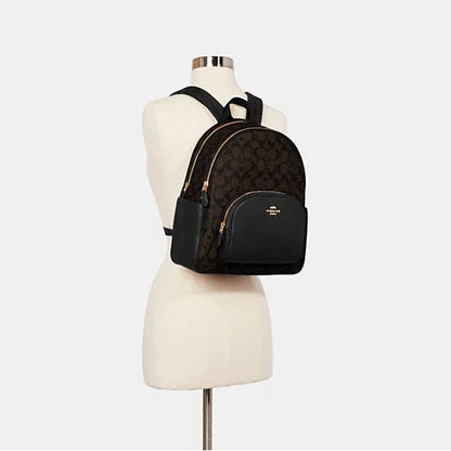 Mochila Coach Court en lona de la firma 