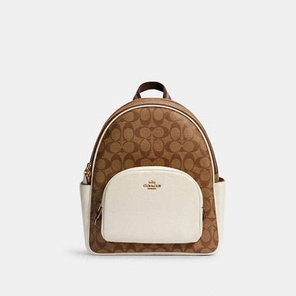 Mochila Coach Court en lona de la firma 