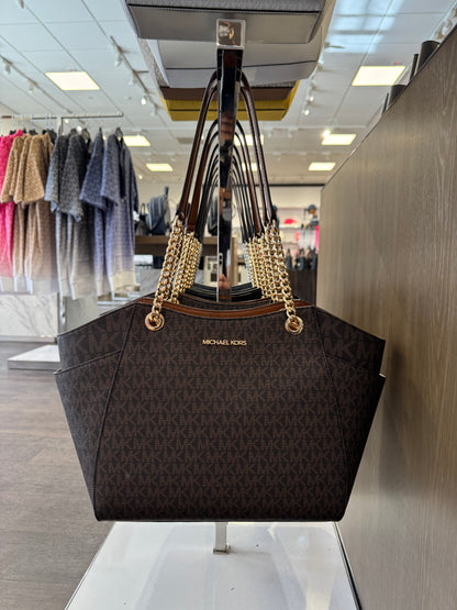 Bolso tote con cadena de viaje Jet Set de Michael Kors