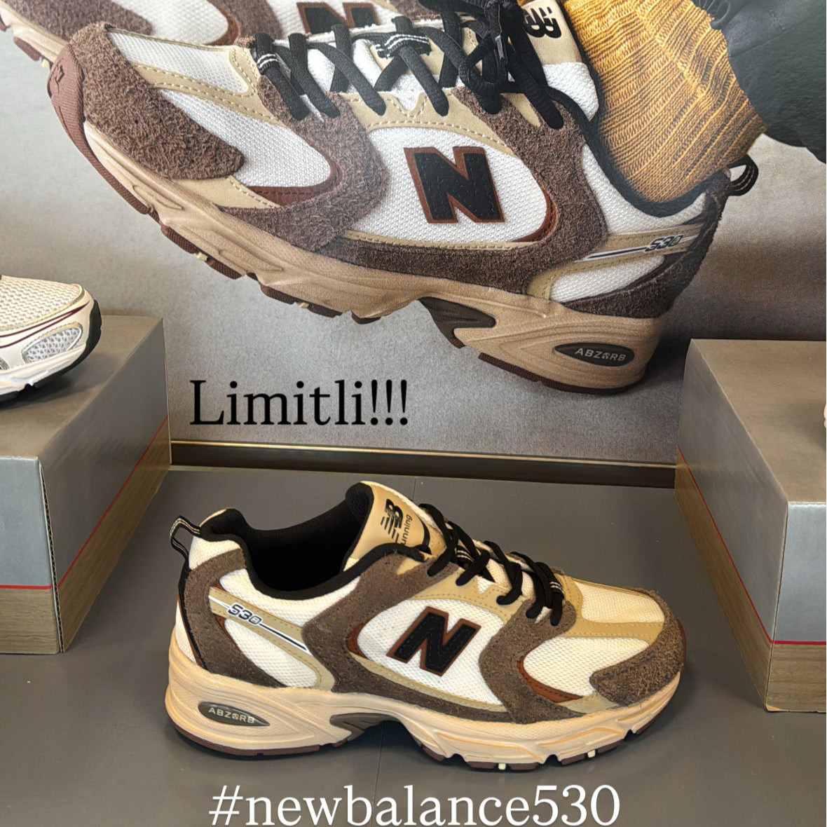 New Balance 530 Mushroom (Brown/Beige)