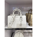 Michael Kors Sheila Medium Faux Leather Satchel