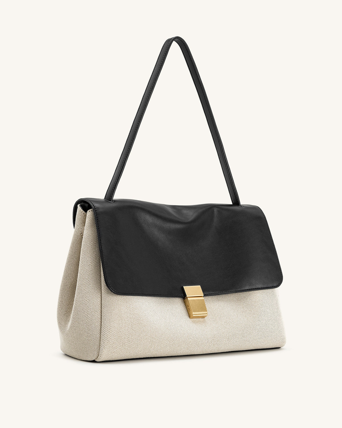 JW PEI Hilary Shoulder Bag - Canvas - Black side