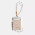 Coach Id Lanyard Signature Canvas