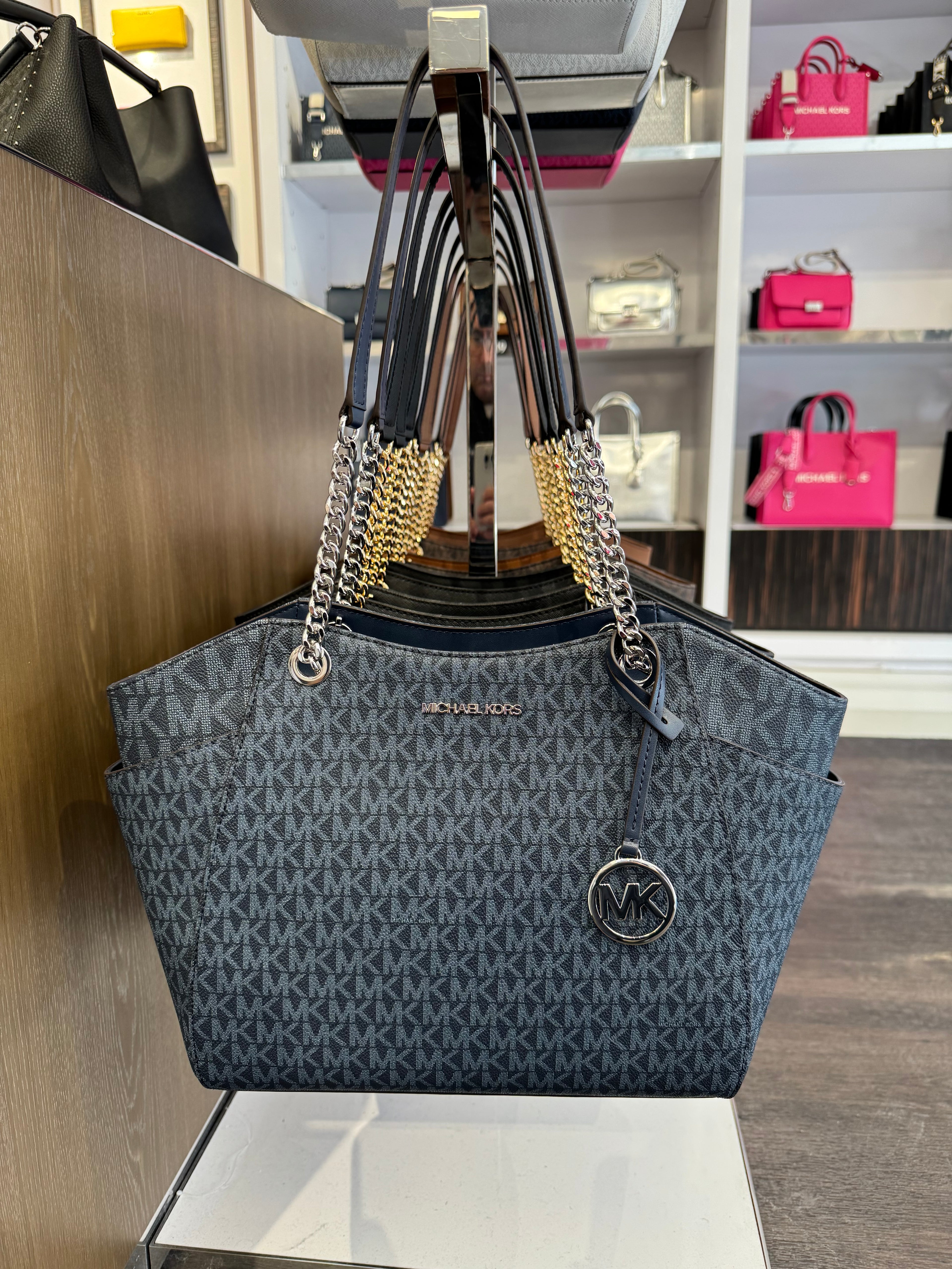 jet set saffiano travel tote bag black Michael Michael Kors Small Leather Top-Zip the Michael Kors Black Shoulder Bag 35S0GTVT1L Saffiano Leather Tote Jet Set