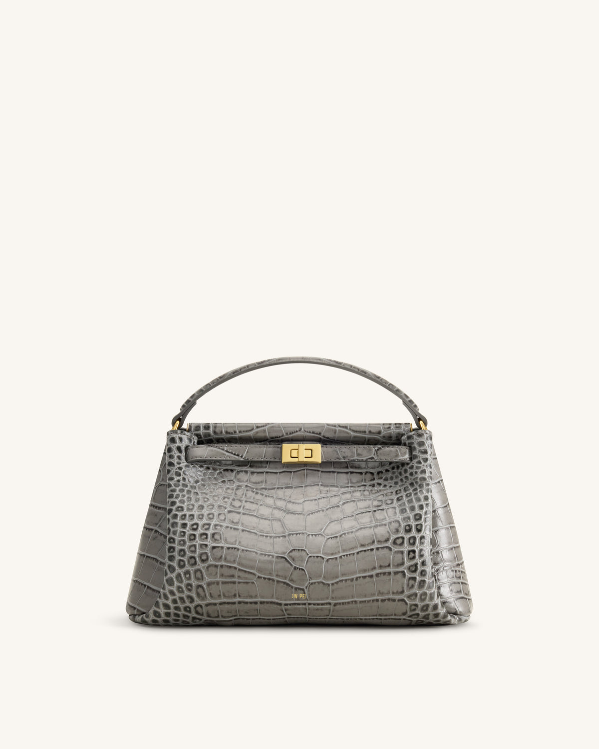 JW PEI Carmen Top Handle Bag - Grey Croc