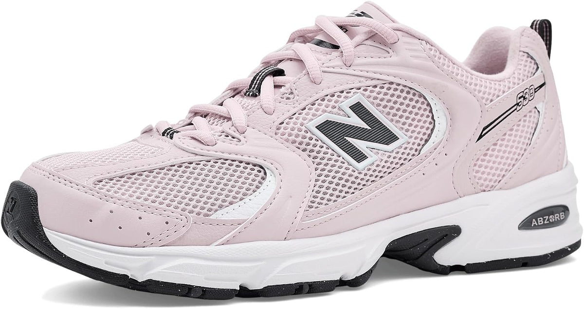 Stone pink with faded black