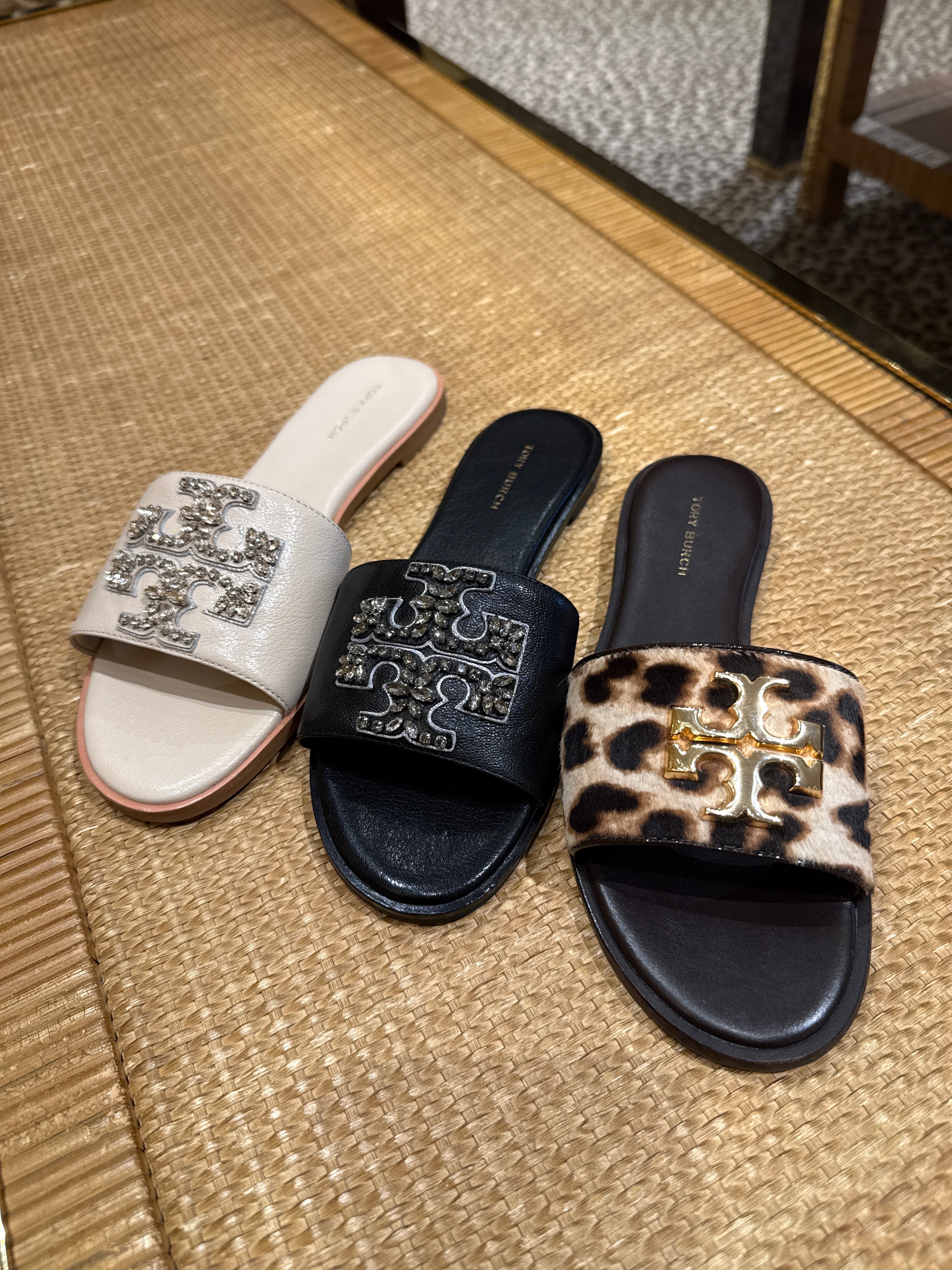 Tory Burch Everly Leather Slide