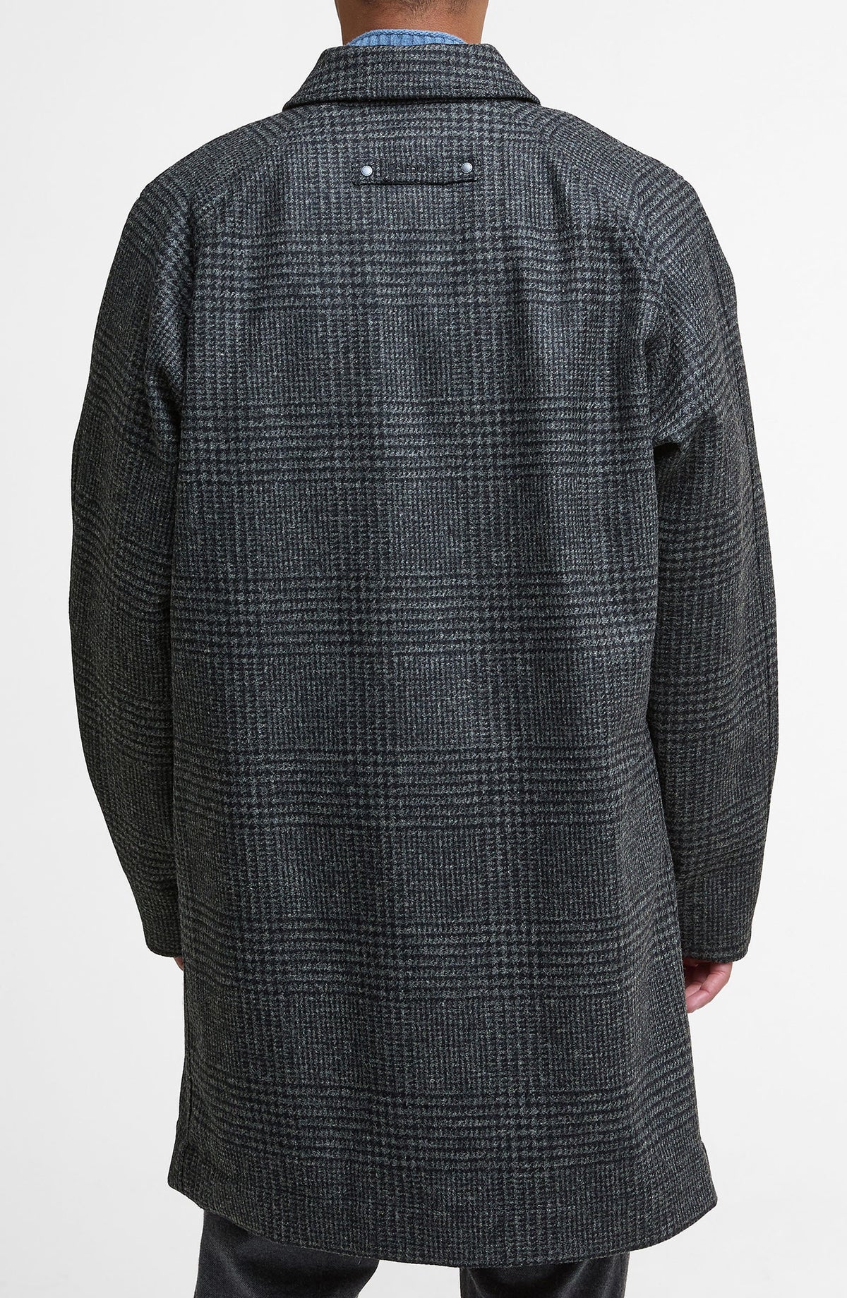 Barbour Lorden Plaid Wool Overcoat