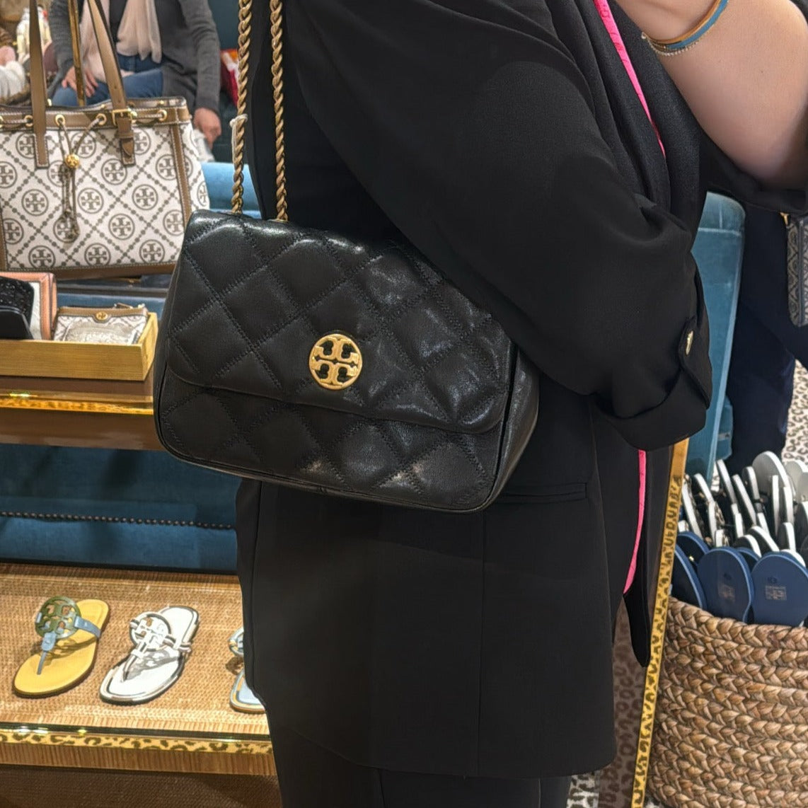 Bolso de hombro pequeño Willa de Tory Burch para niño