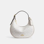 Coach Emily Shoulder Bag In Signature Canvas - gold/white/chalk