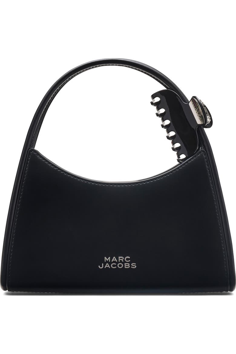 The Claw Clip Crossbody Bag - Black