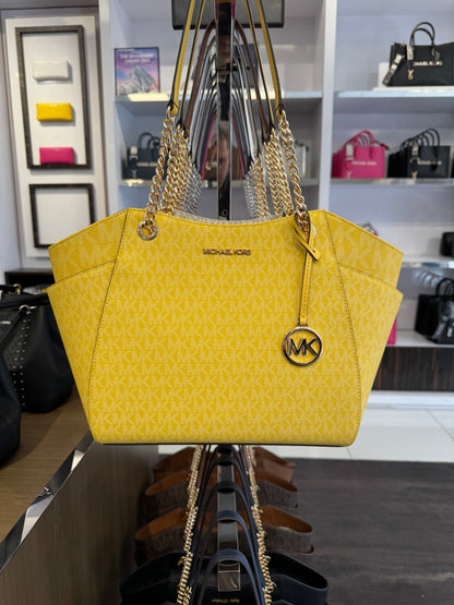 Bolso tote con cadena de viaje Jet Set de Michael Kors