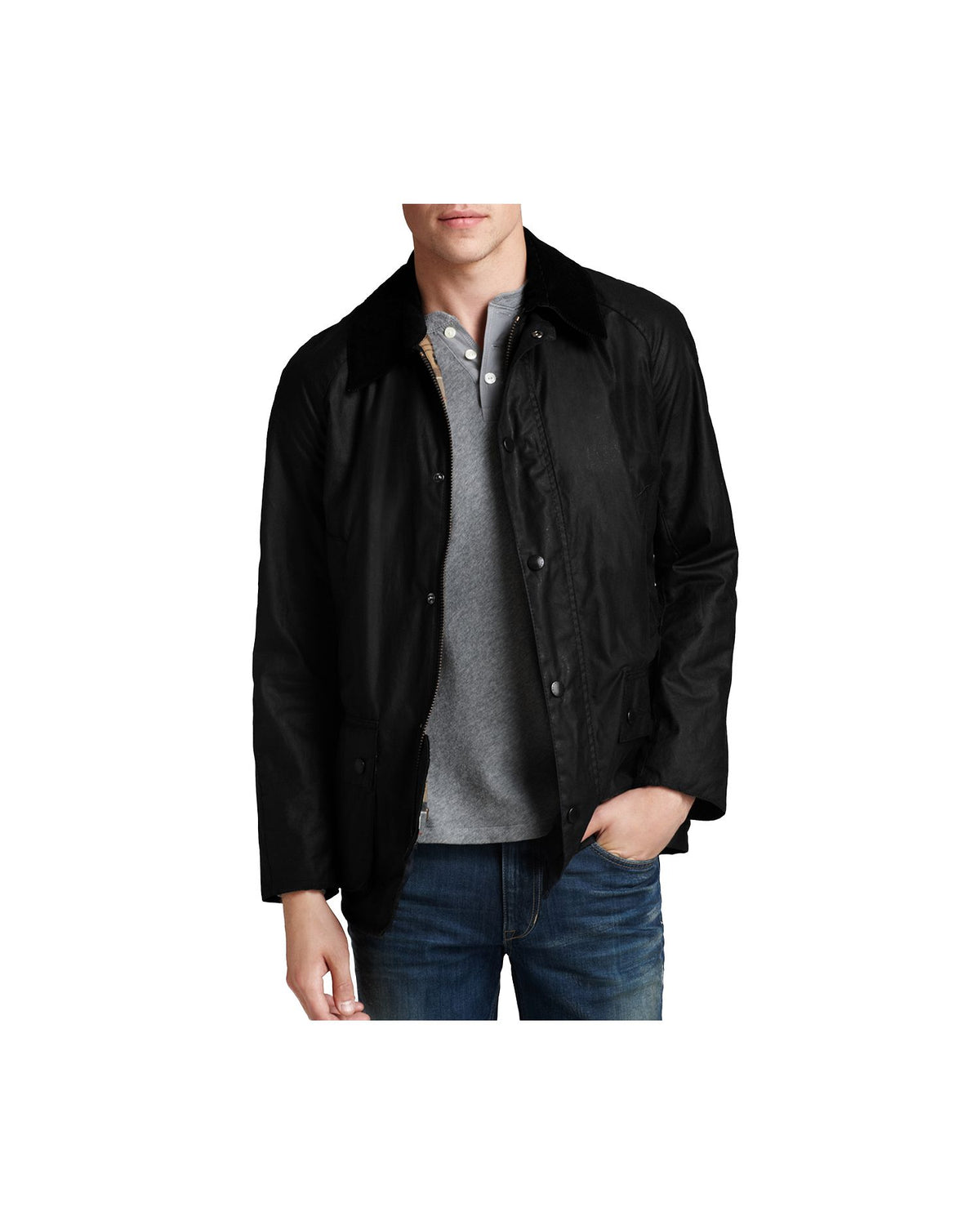 Barbour Ashby Tailored Waxed Cotton Jacket