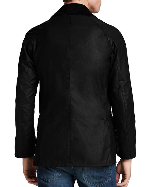 Barbour Men's Ashby Waxed Cotton Jacket back