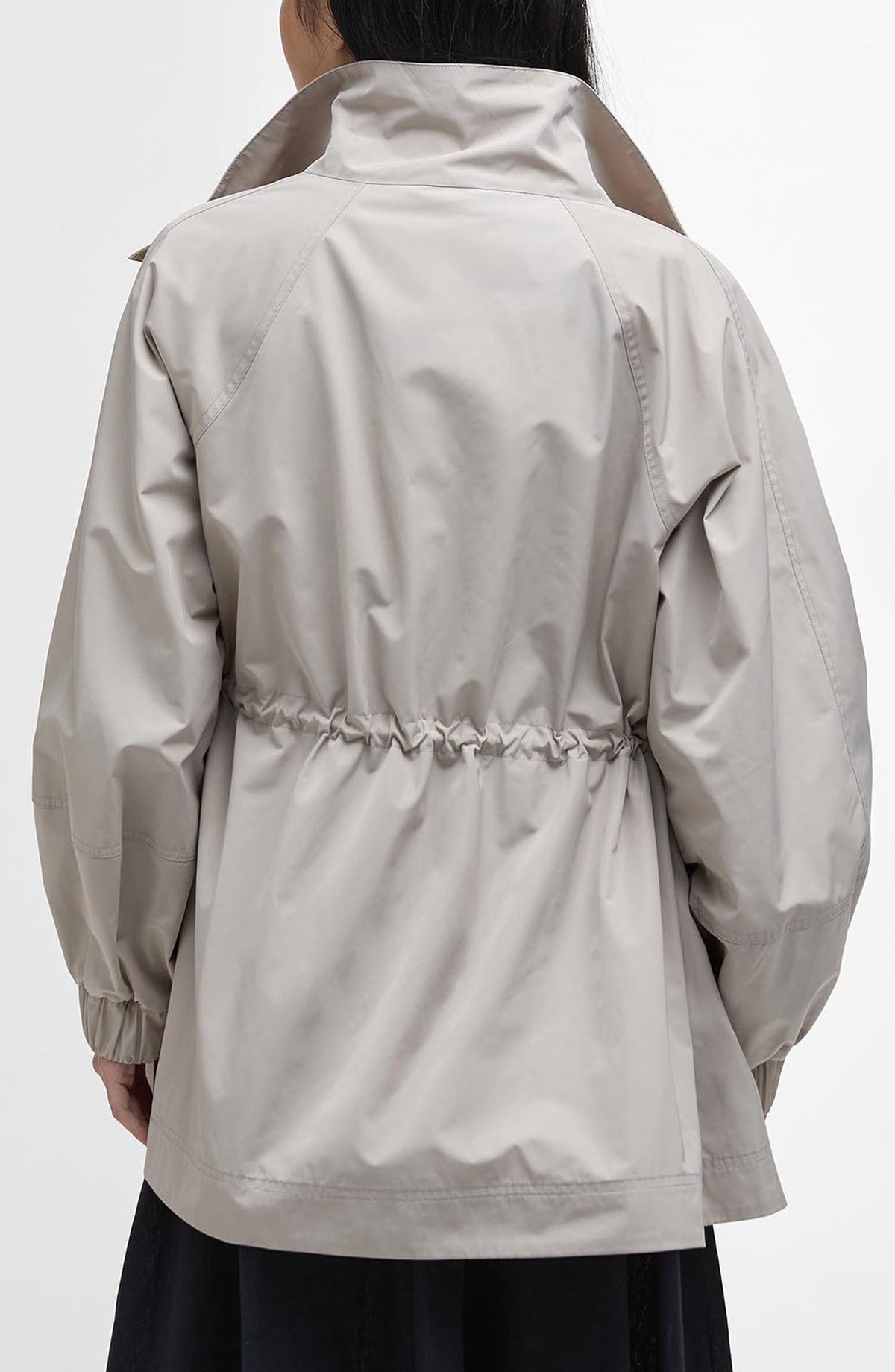 Barbour Suri Showerproof Jacket Light Sand back