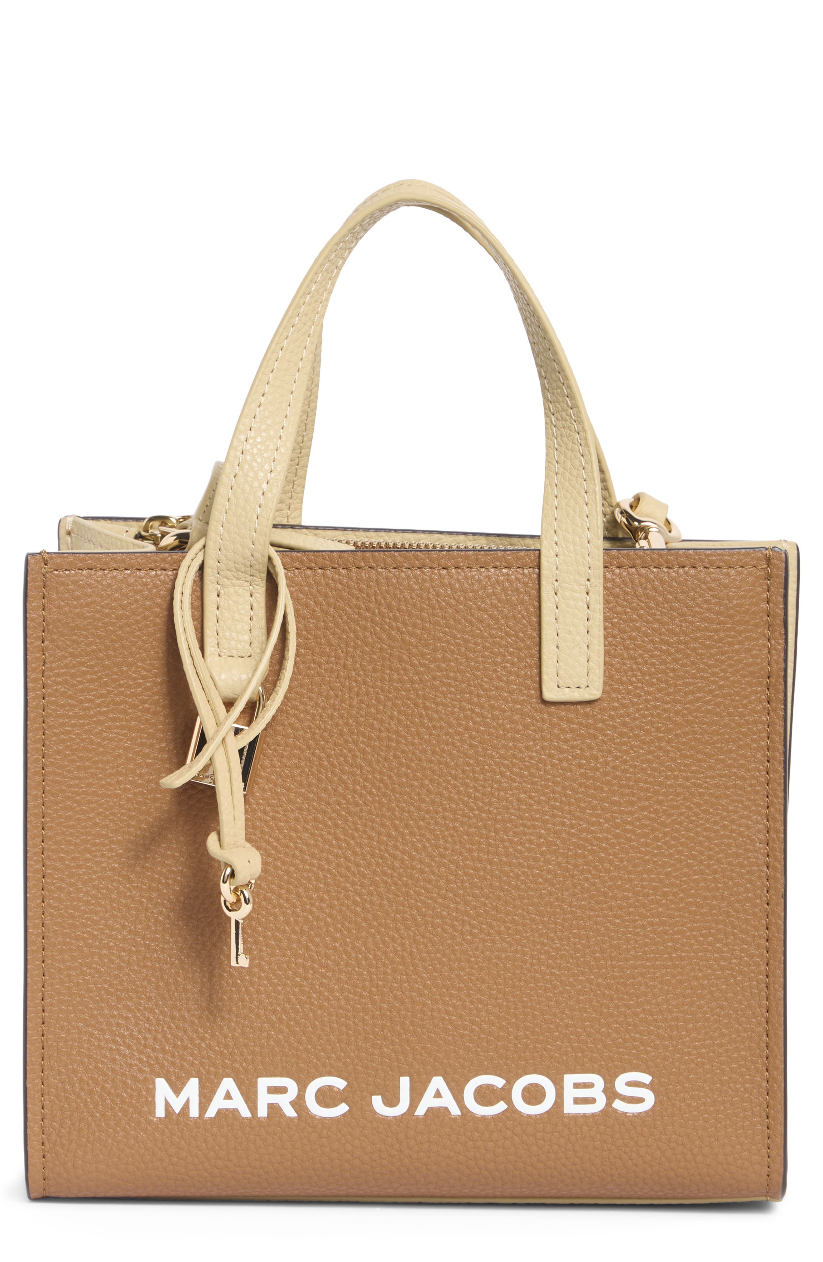 Marc Jacobs Bold Grind Mini Top Handle Satchel - Whiskey Multi