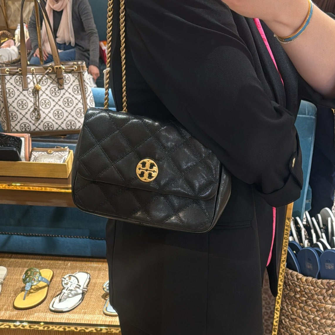 Bolso de hombro pequeño Willa de Tory Burch para niño