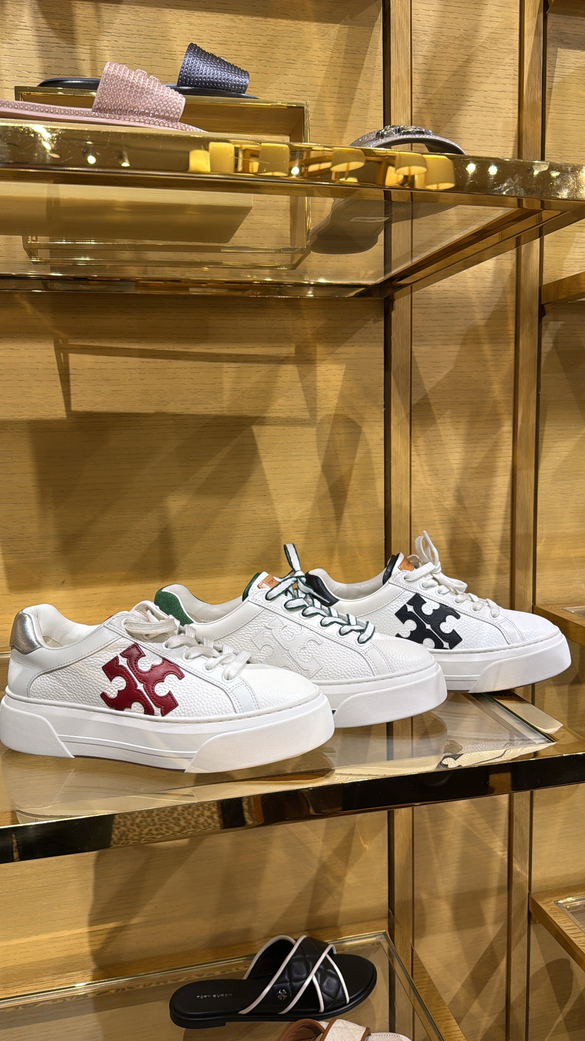 Tory Burch Multi Logo Platform Sneakers – Outlet Americas