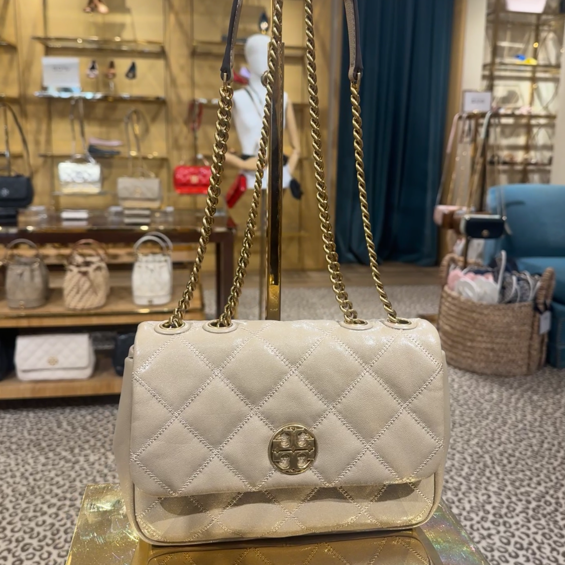 Bolso de hombro pequeño Willa de Tory Burch para niño