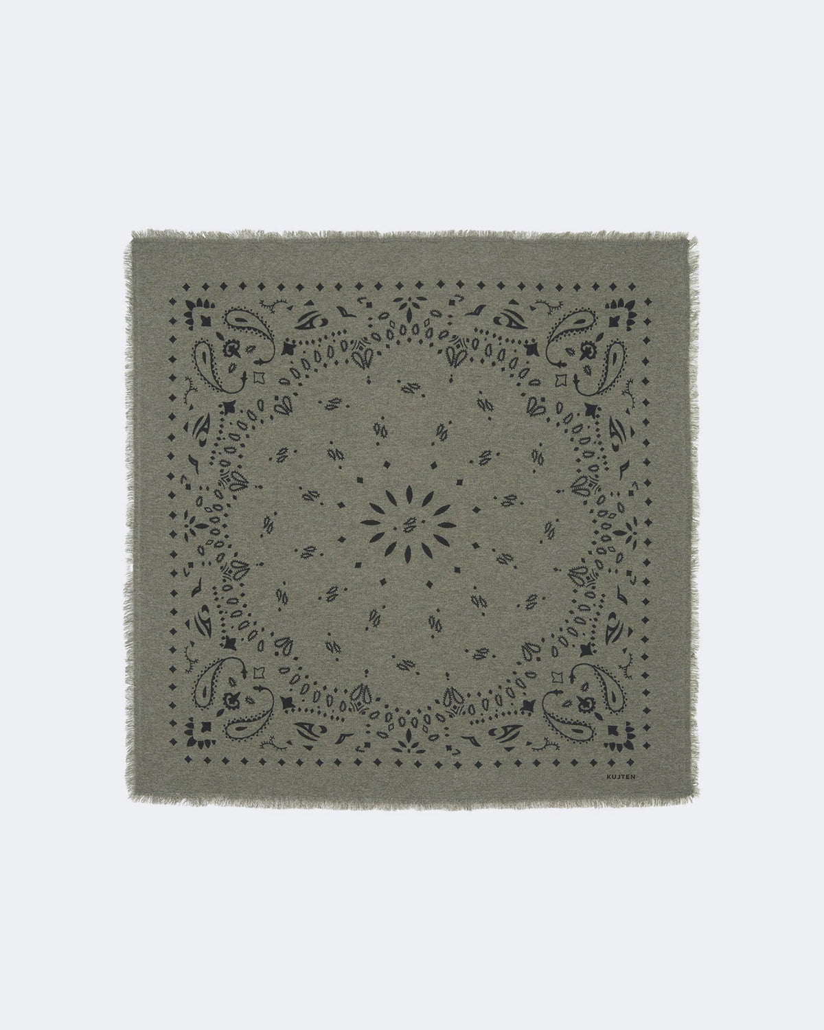 Kujten Large Bandana Hachiko - Marl Khaki