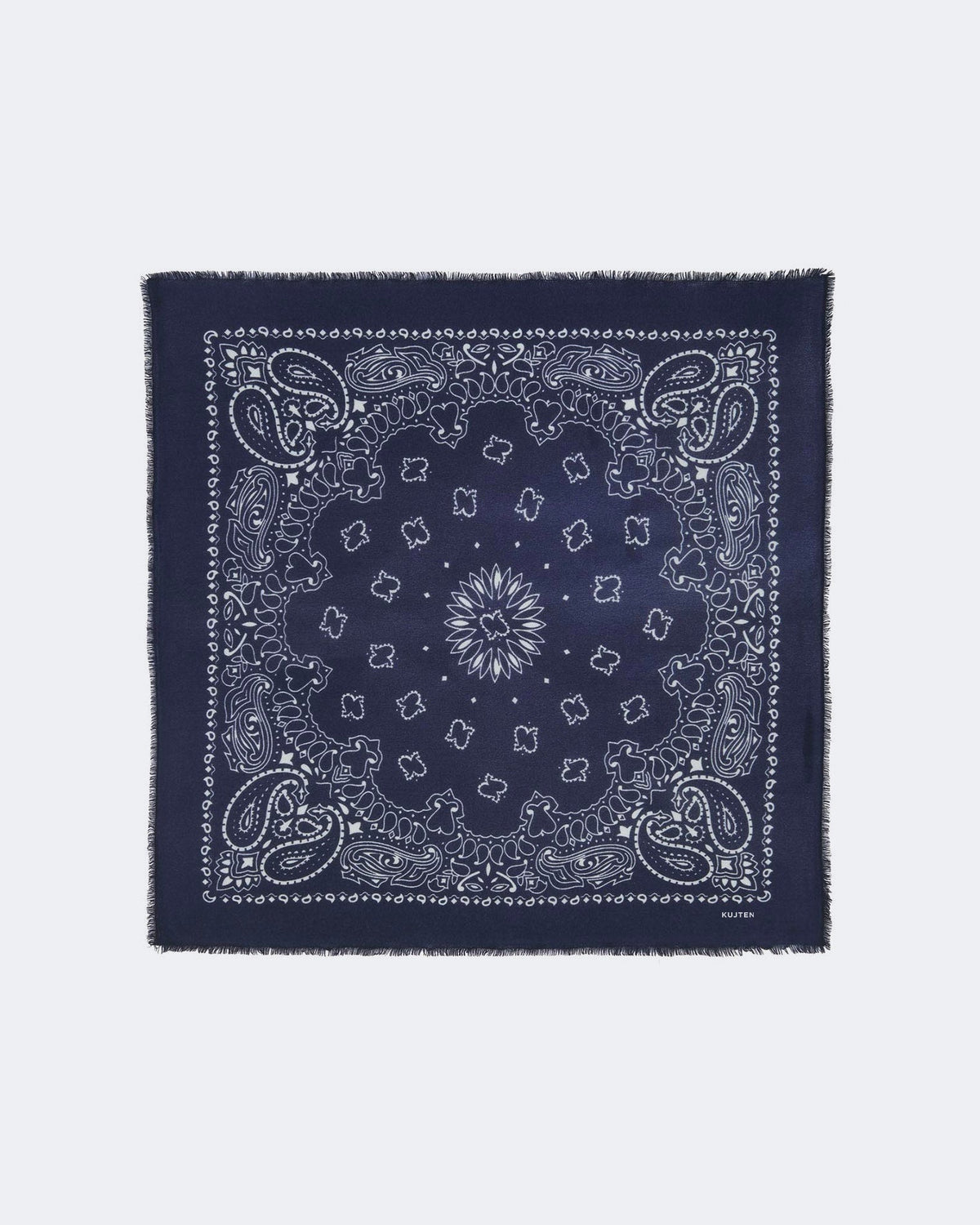 Kujten Large Bandana Hachiko - Dark Navy
