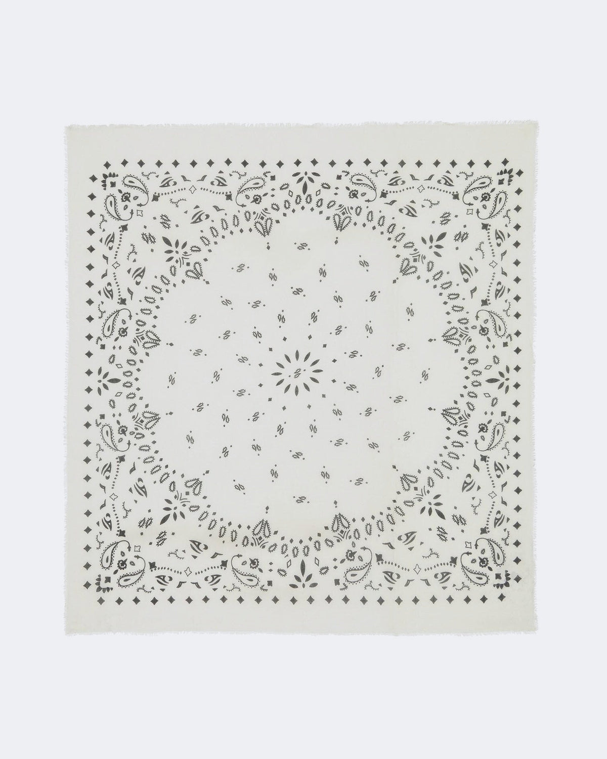 Kujten Extra Large Bandana Effy - White
