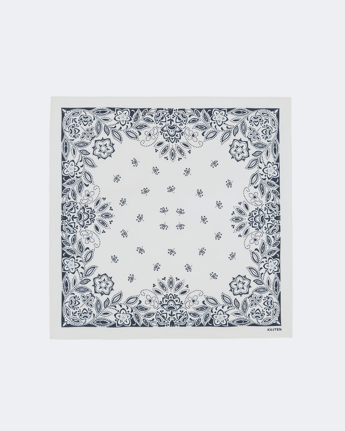 Kujten Large Bandana Helia - White