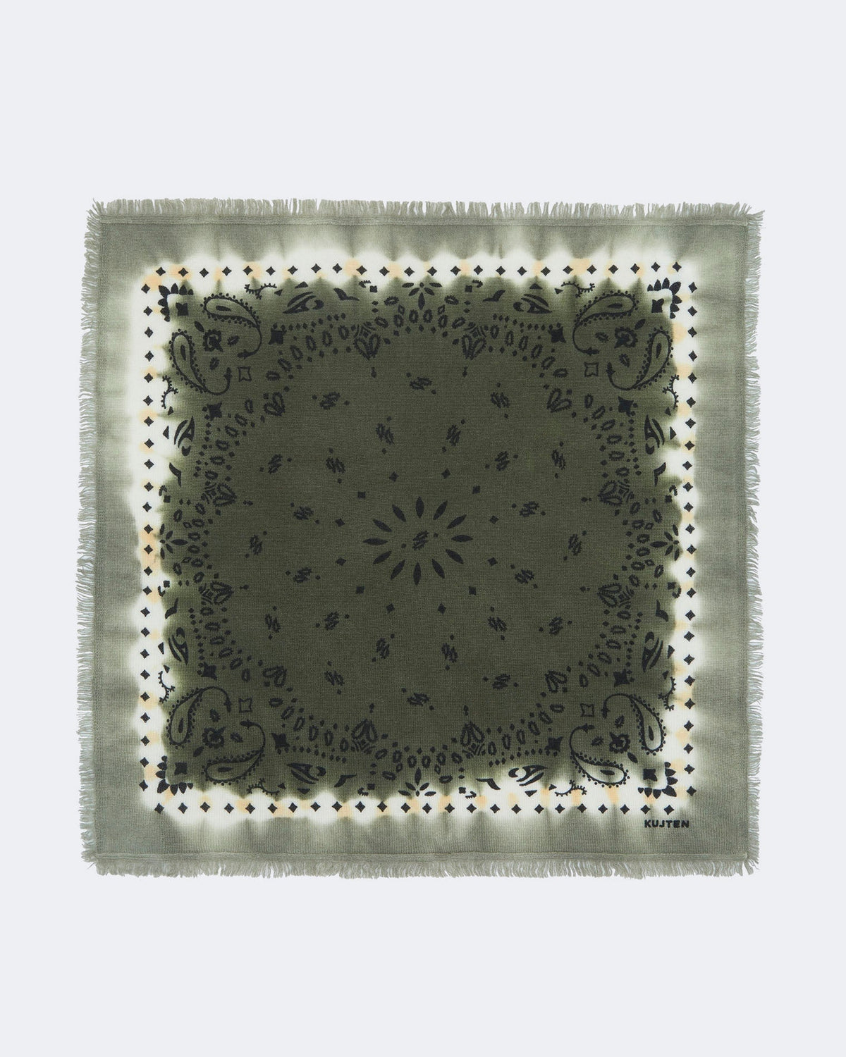 Kujten Small Bandana Hachi Abba - Dark Khaki