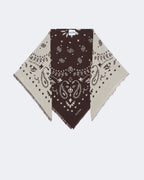Kujten Tafi Reversible Cashmere Stole - Organic Beige