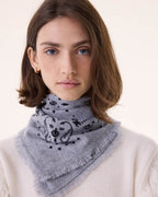 Kujten Small Bandana Hachi - Marl Gray 2