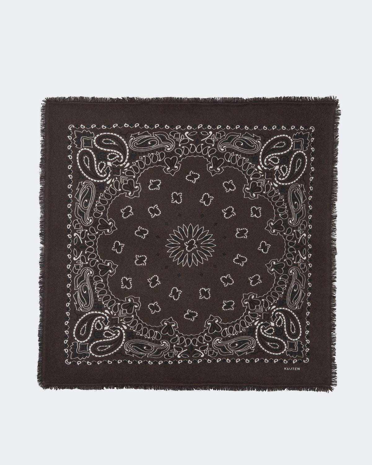 Kujten Large Bandana Hachiko - Brown