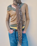 Kujten Extra Large Bandana Effy - Marl Khaki 2