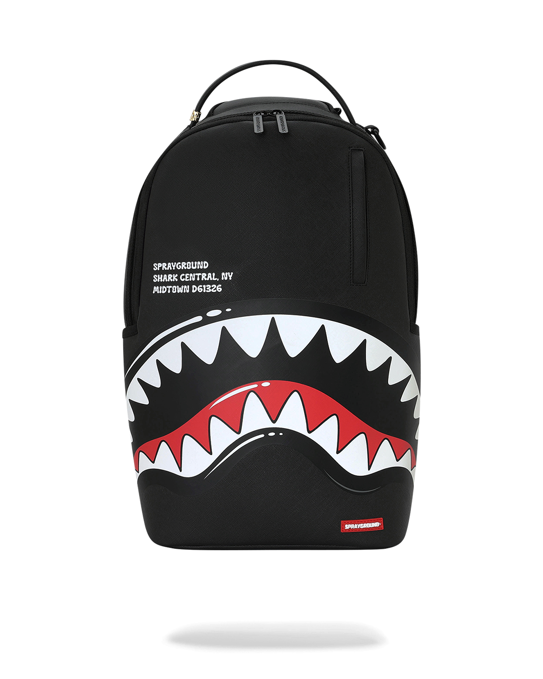 SPRAYGROUND Shark Central Bubble Shark Black Backpack