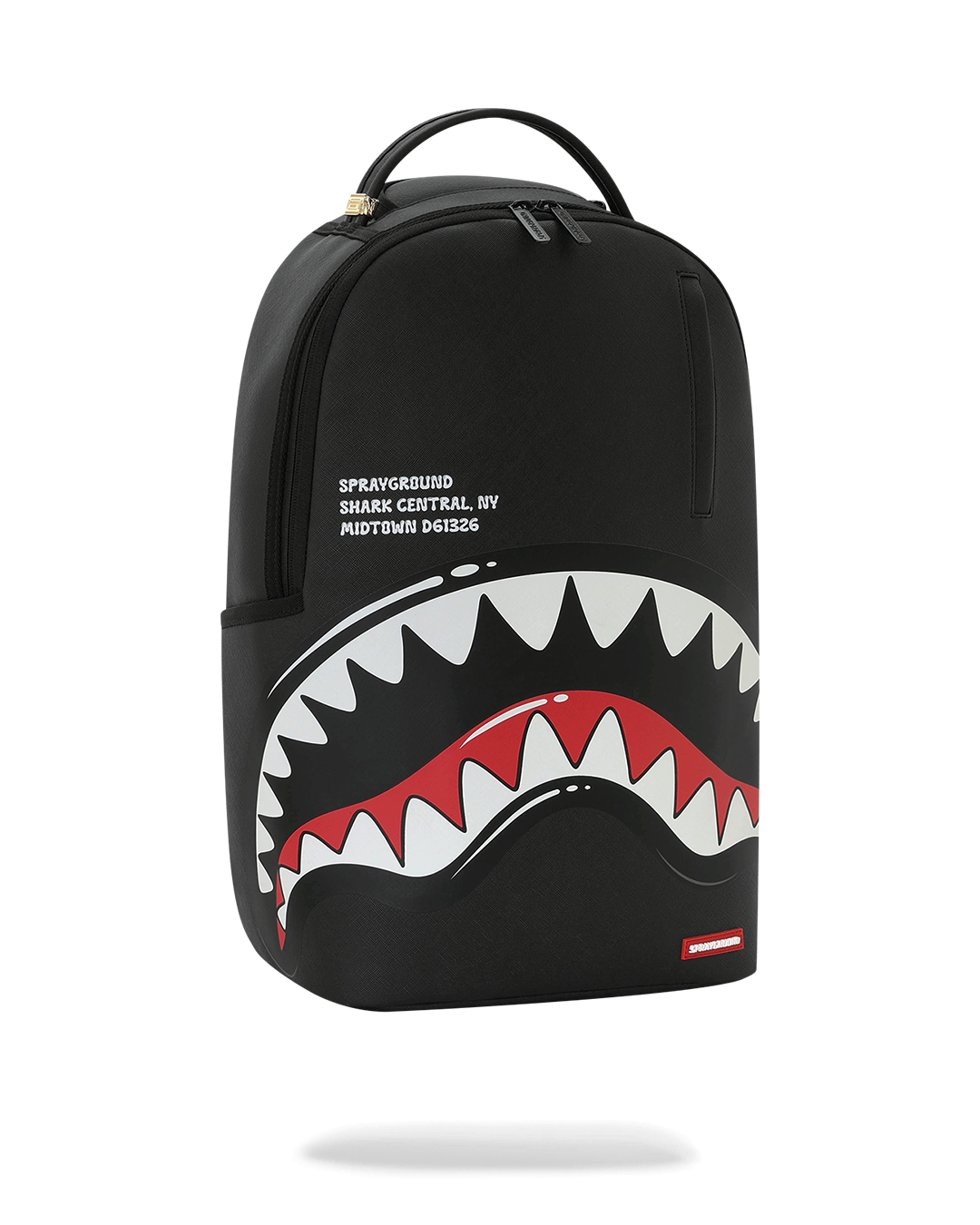Sprayground Shark Central Bubble Shark (Black) Backpack