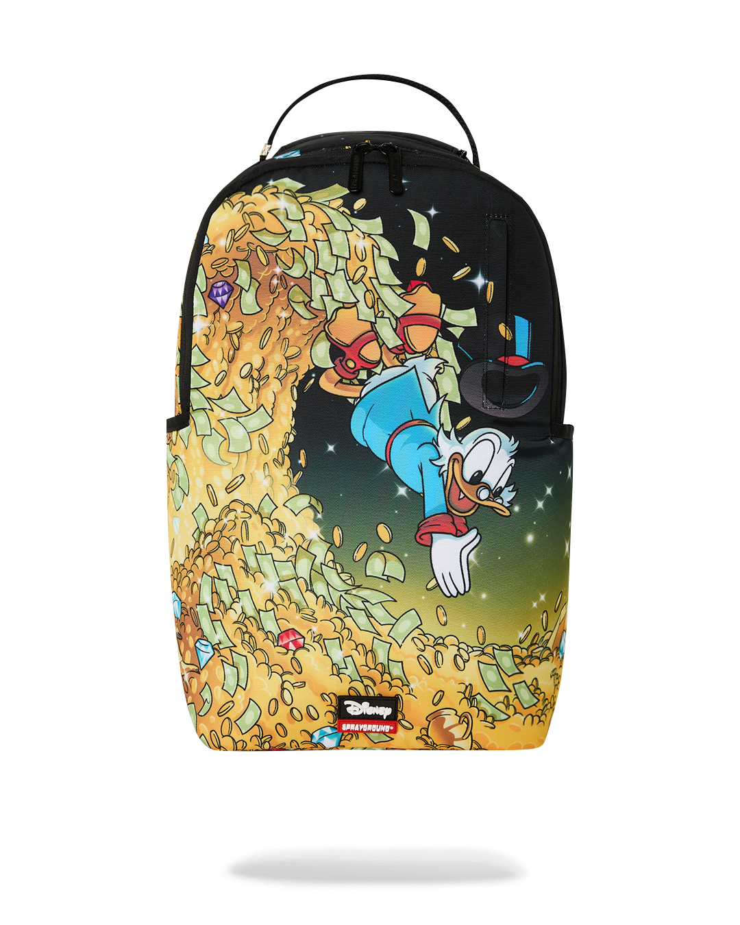 Sprayground Scrooge McDuck Official Collab - Money Rider Backpack
