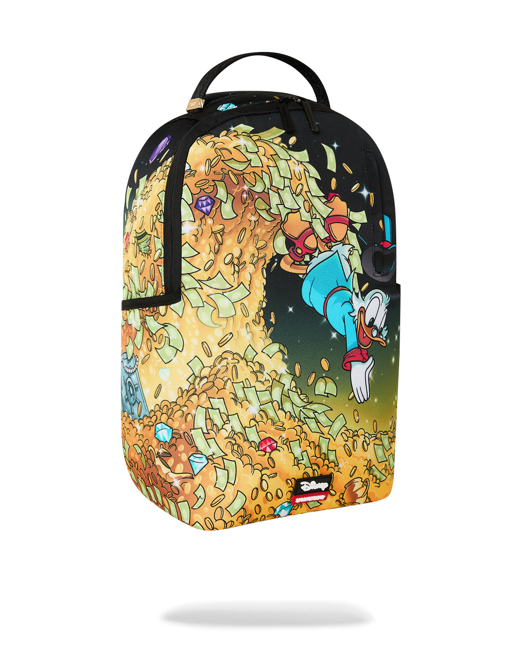 Sprayground Scrooge McDuck Official Collab - Money Rider Backpack