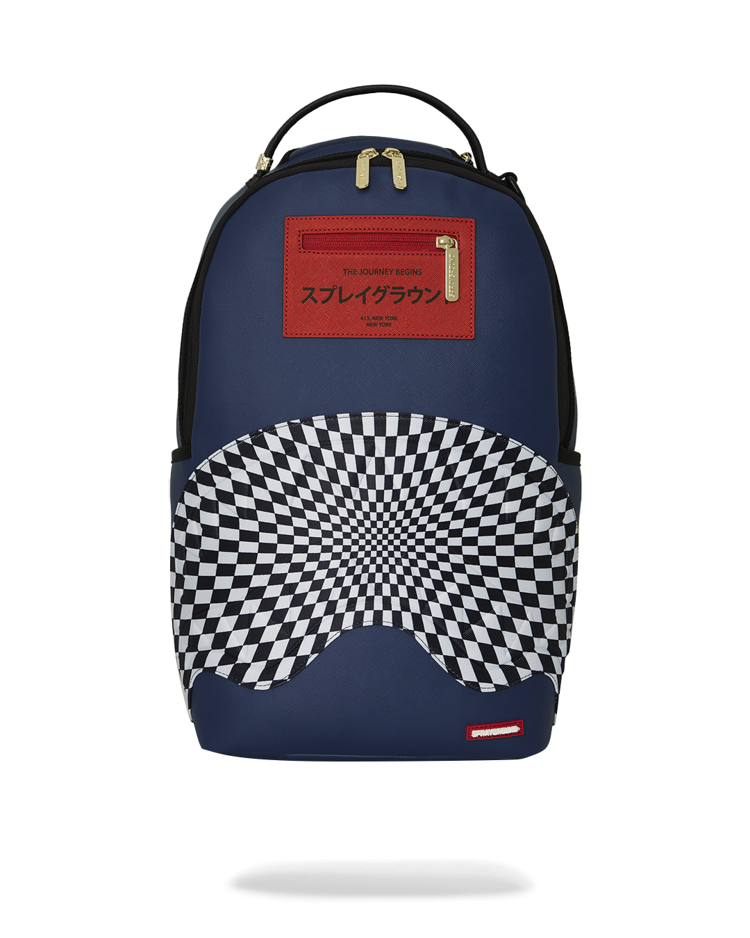 Sprayground Ichimatsu-Moyo Warp Check Shark Backpack