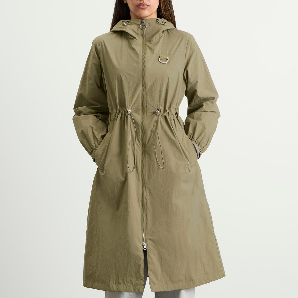 Barbour Women's Gracefield Showerproof Jacket – Dusky Green