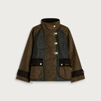 Barbour Women's Hazelwood Waxed Cotton Jacket – Beech, Fern & Mixed Tartan