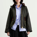 Barbour Women's Carville Waxed Cotton Jacket – Fern & Shadow Classic