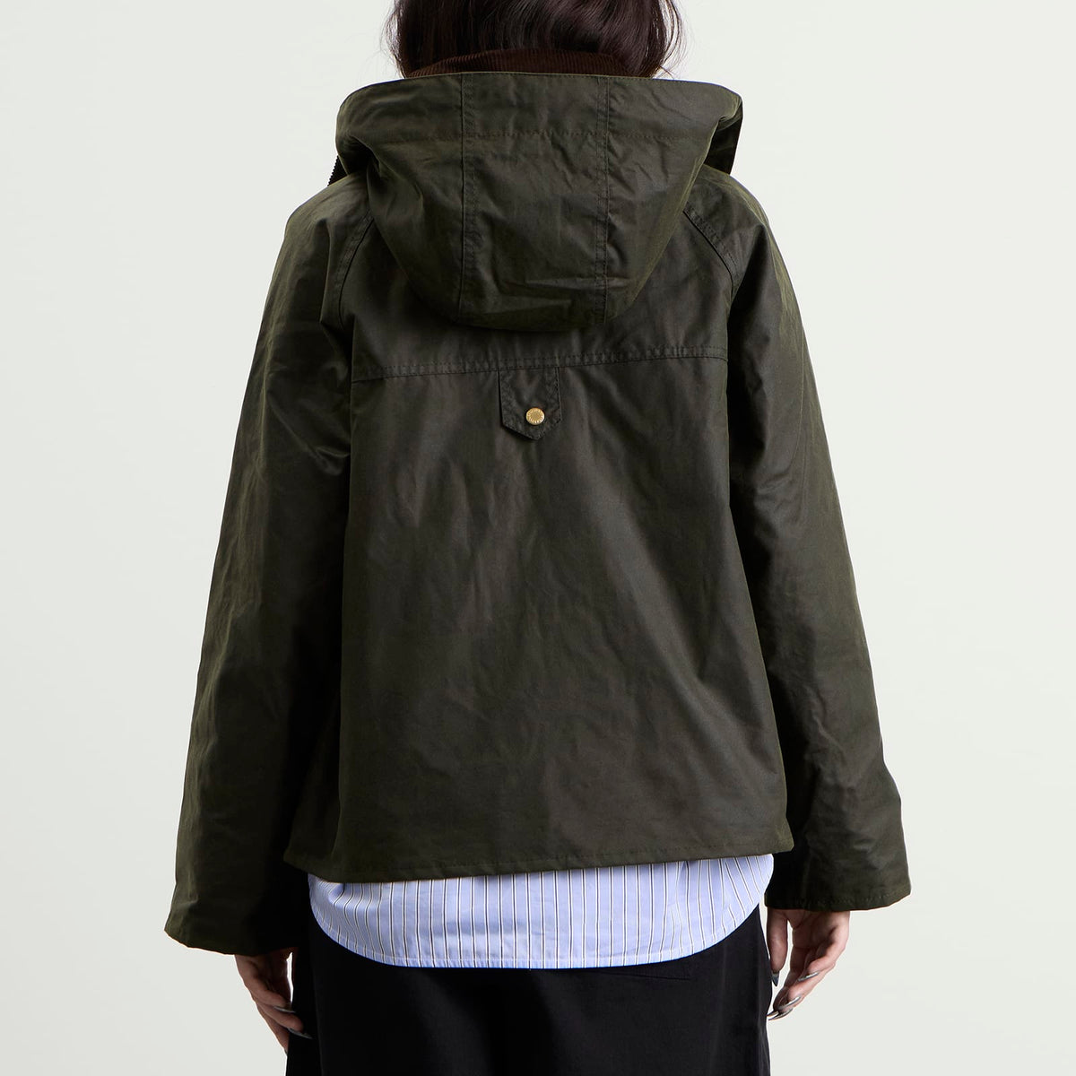 Barbour Women's Carville Waxed Cotton Jacket – Fern & Shadow Classic