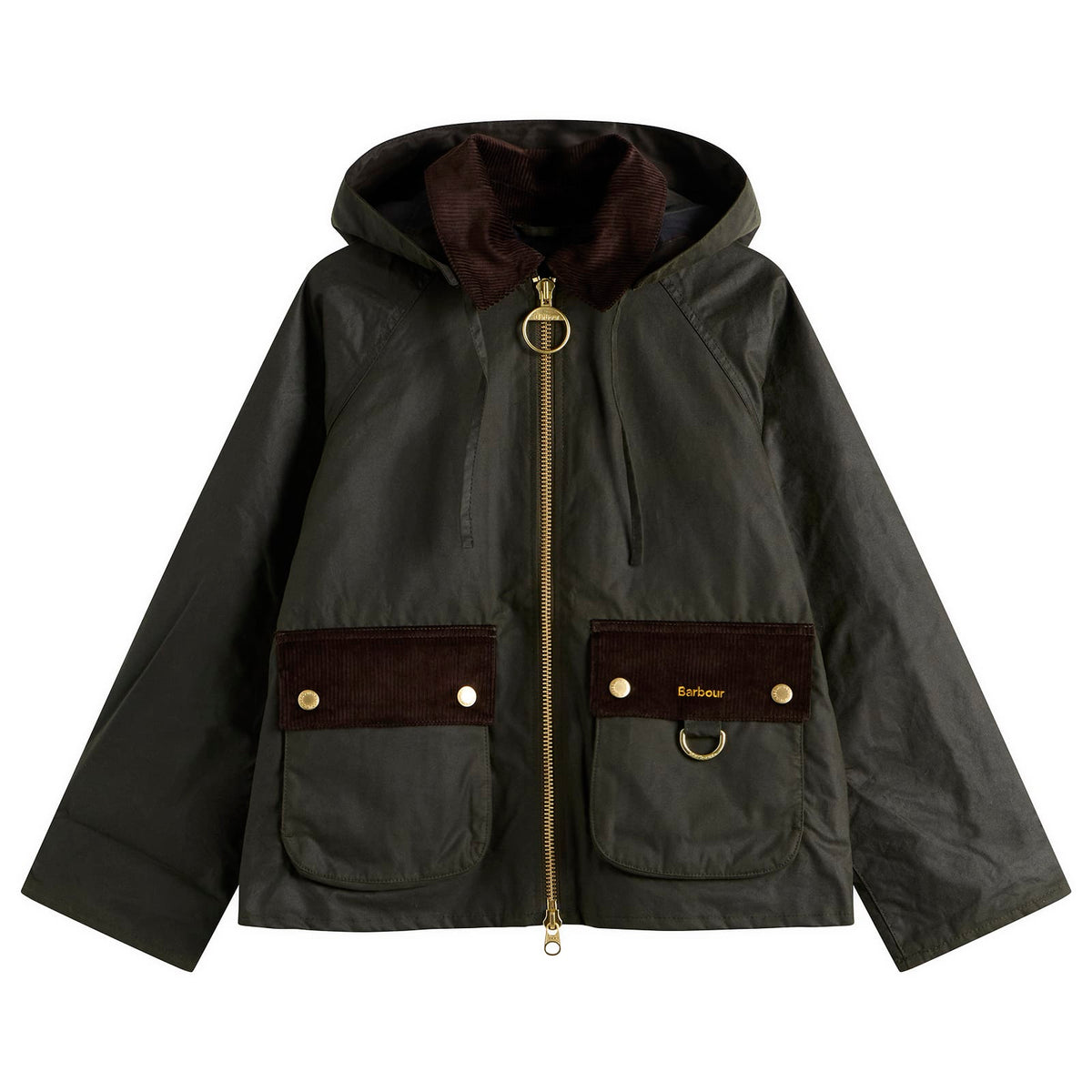 Barbour Women's Carville Waxed Cotton Jacket – Fern & Shadow Classic