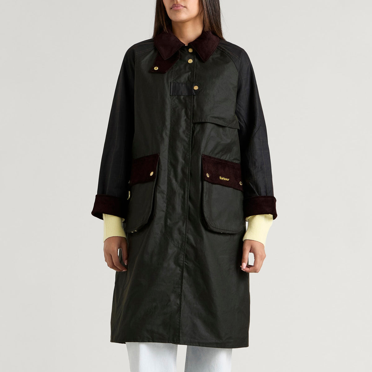 Barbour Women's Kirklees Waxed Cotton Jacket – Fern, Classic & Shadow Classic