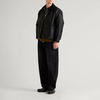 Barbour Men's Oversized Transport Waxed Cotton Jacket – Black