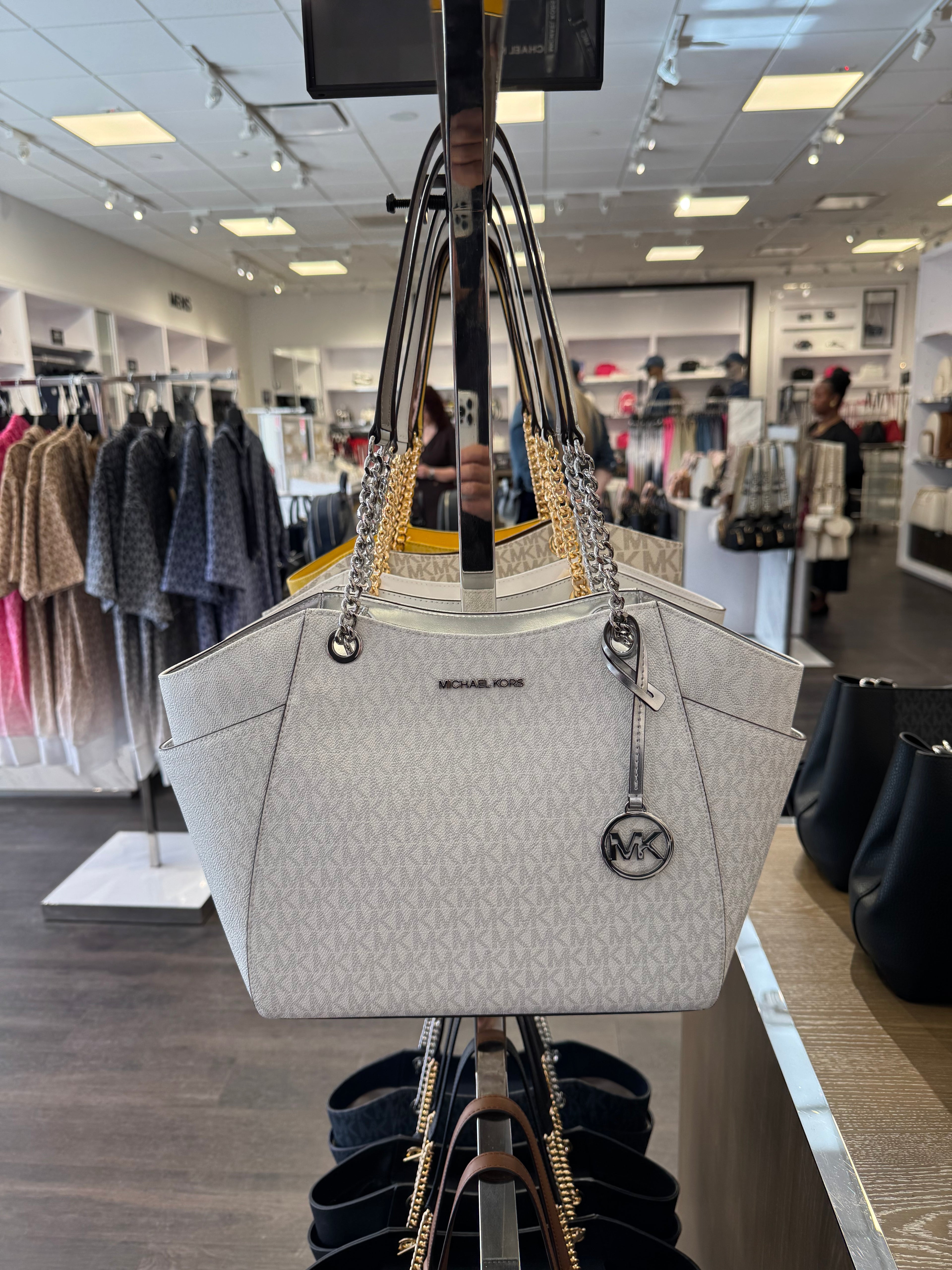 Bolso tote con cadena de viaje Jet Set de Michael Kors