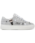 Karl Lagerfeld Cate Pins Lace Up Sneaker Grey