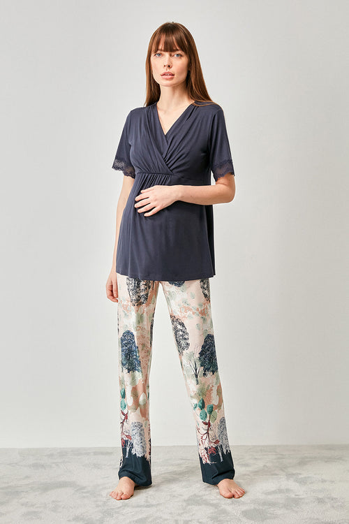 Catherine's Women's Maternity & Nursing Zen Pajama Set