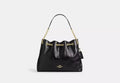 COACH Evelyn Shoulder Bag in Shiny Smooth Leather