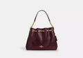 COACH Evelyn Shoulder Bag in Shiny Smooth Leather