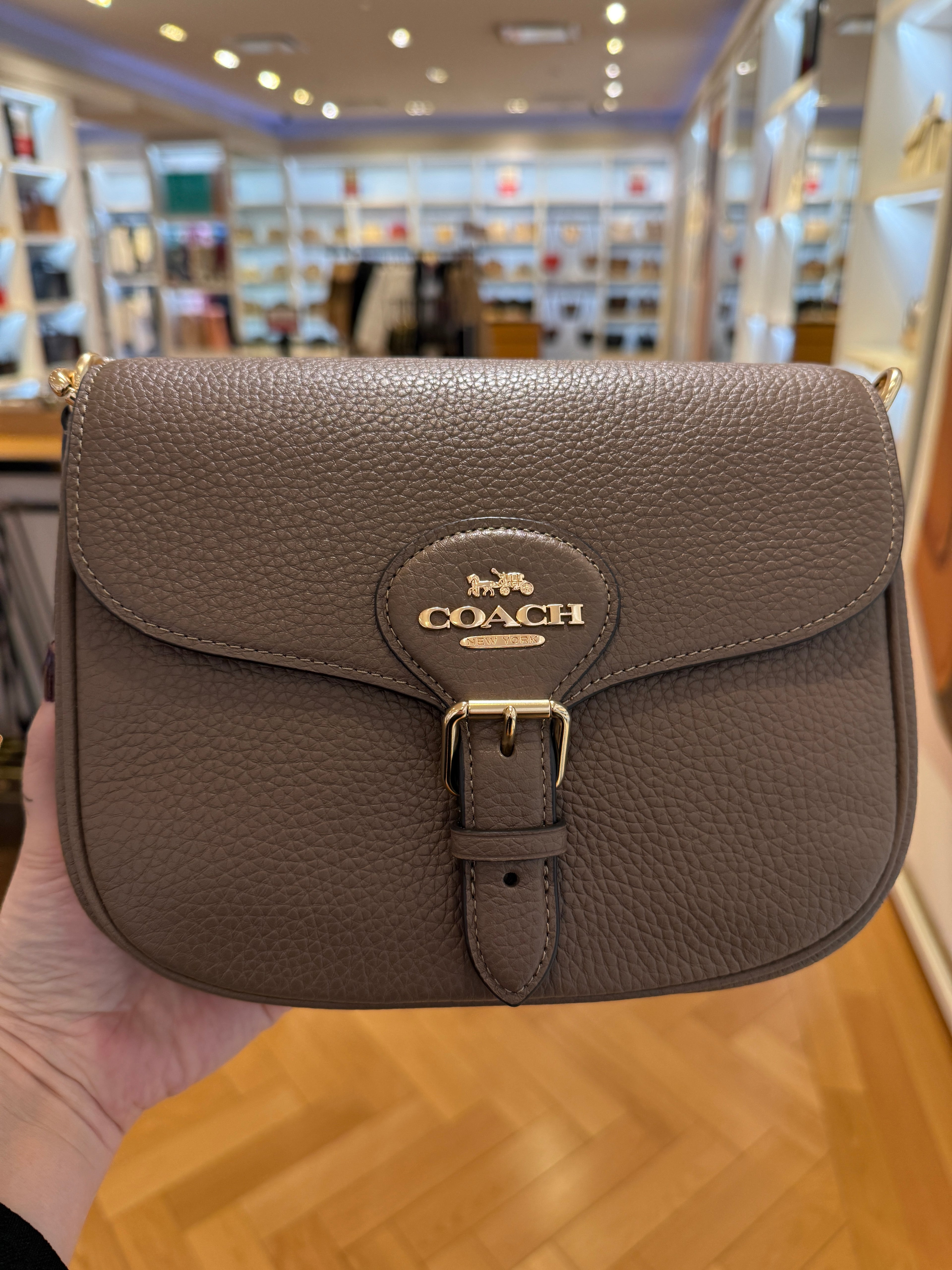 Coach Amelia Saddle Bag